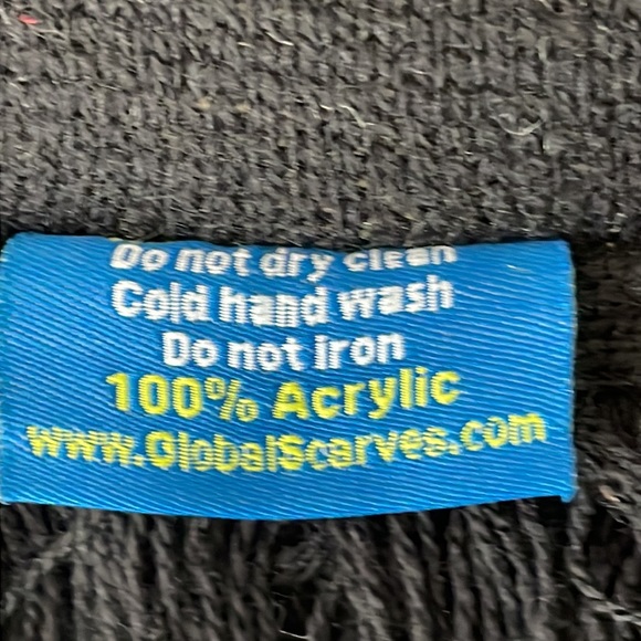 DRAKE Concert Tour Fringe Scarf 2013 VIP Cold weather Knit 58”x 7” - Picture 4 of 8